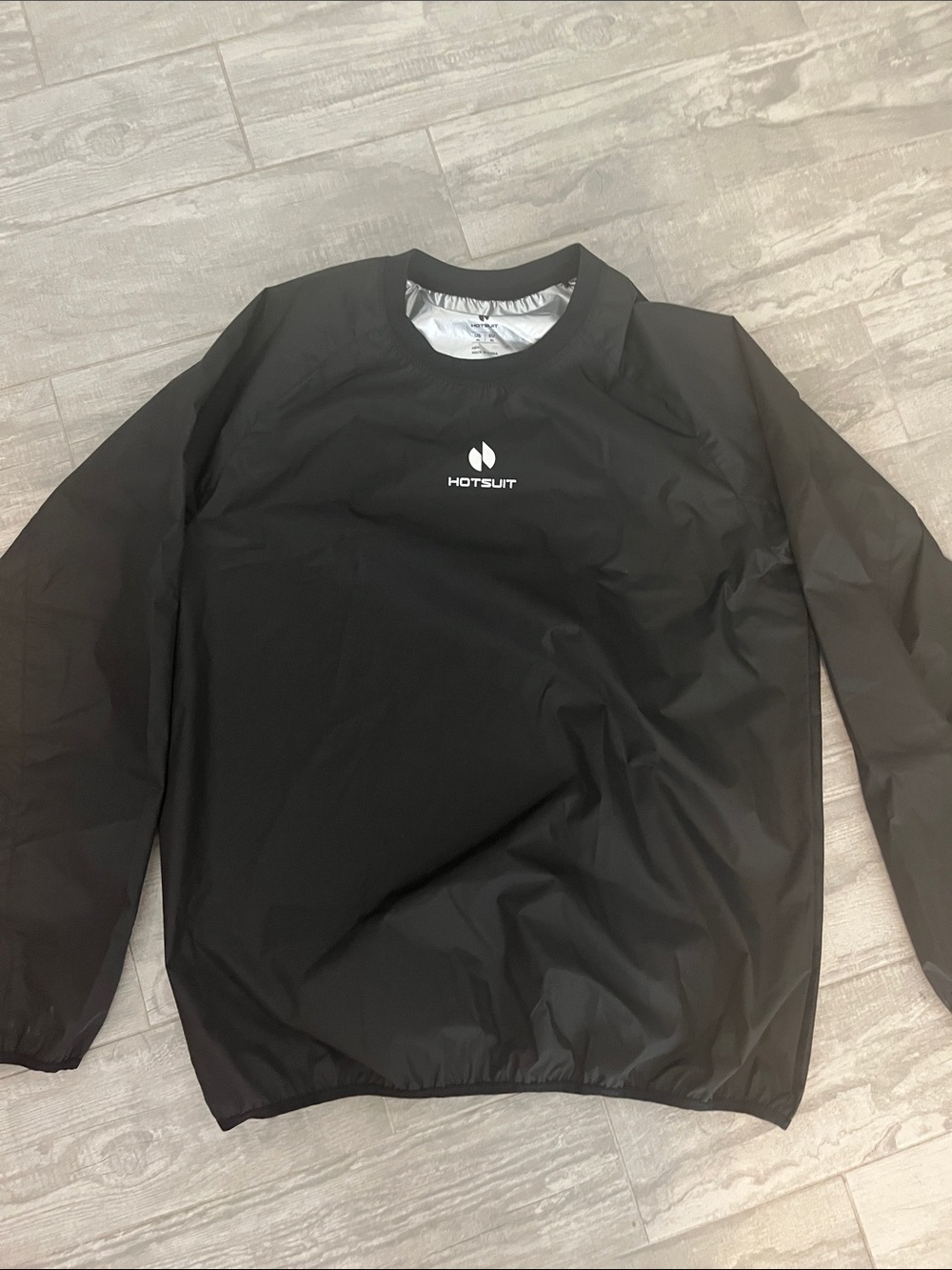 Hotsuit Black Men's Sauna Pullover